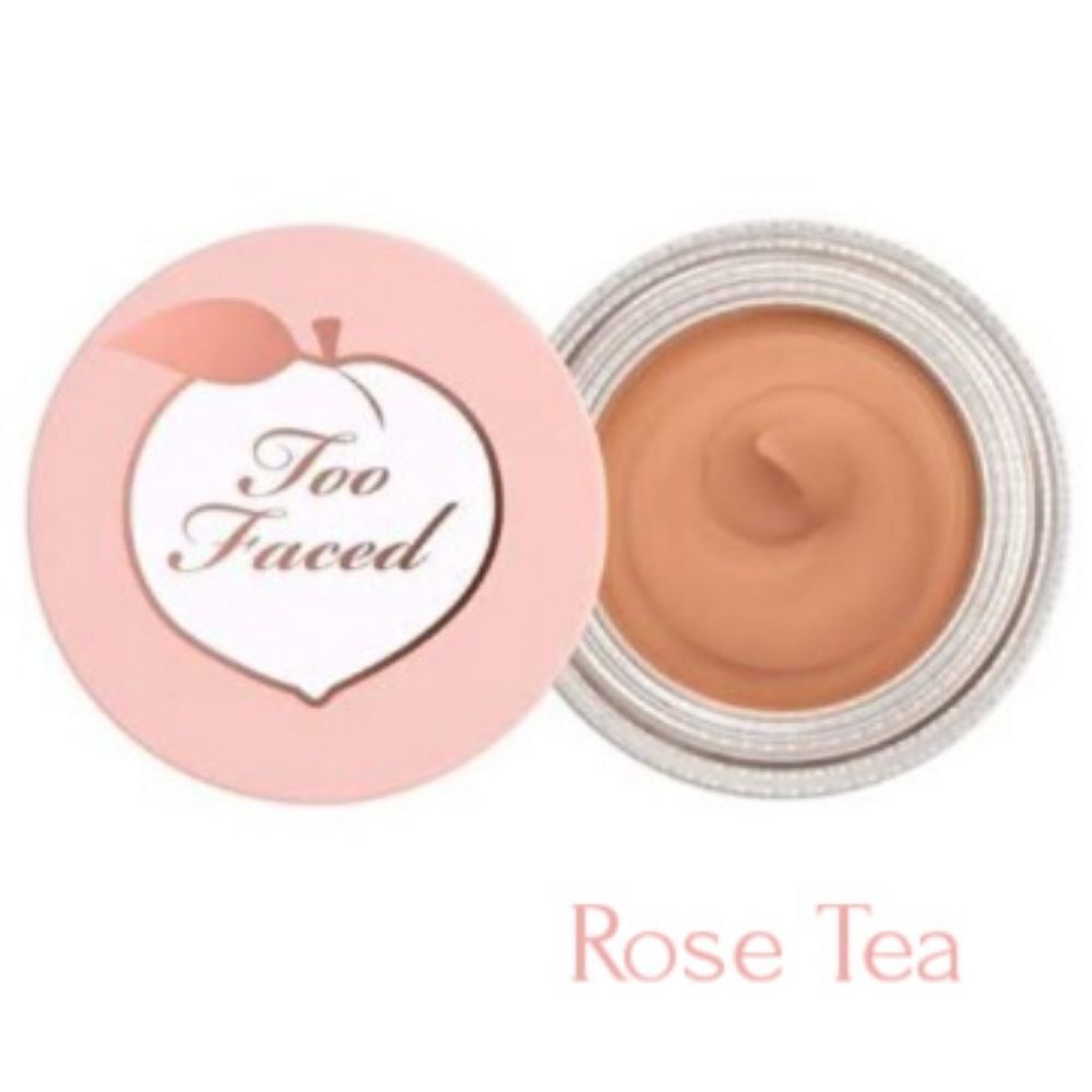 Too Faced Perfect Peach Cream Concealer in Rose tea (Tan Complexion) Y2K Makeup